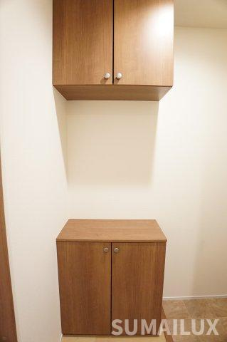 菊池郡菊陽町大字原水のアパートの収納