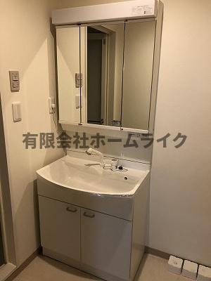 グランスイートの洗面所