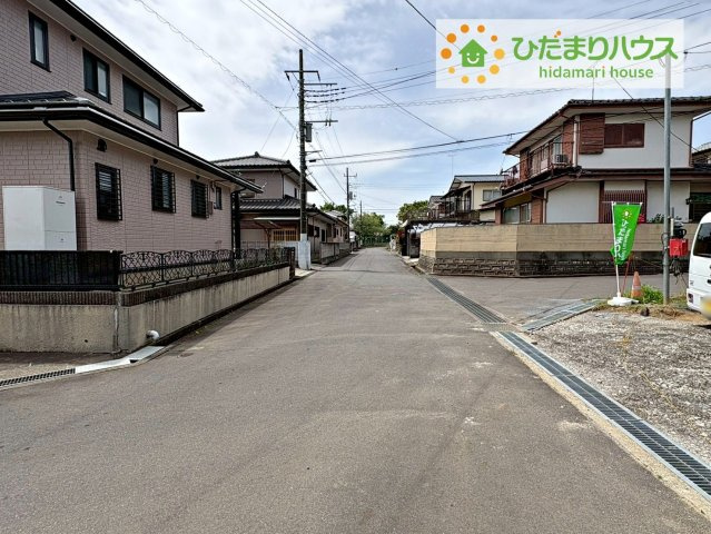 東海村村松第4　新築戸建の前面道路含む現地写真