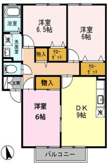 【間取り】 | シャルマン二番館Ａ棟