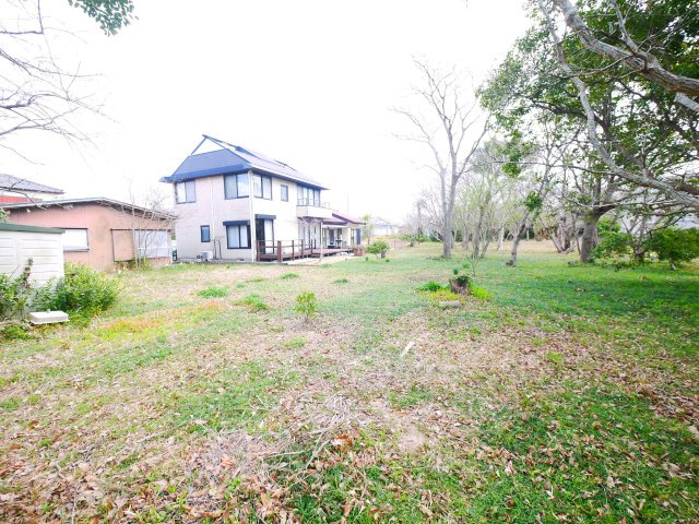 大網白里市北今泉　中古戸建の外観|ミサワホーム施工軽量鉄骨　ルーフバルコニーウッドデッキ付き 白里海岸まで車約8分 自然豊かな環境