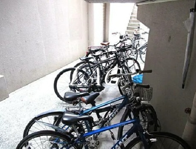 【その他共用部分】 | アビタシオン落合 | 駐輪場になります。