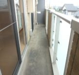 エスベランサBのバルコニー