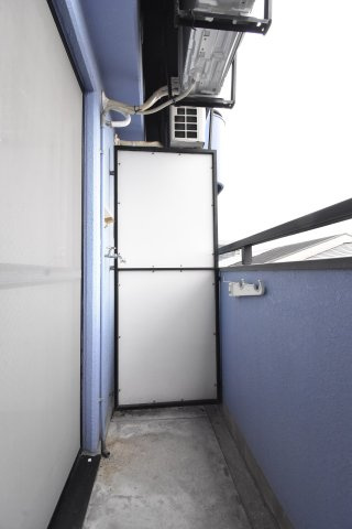 メゾンドールバンブーグラスのバルコニー