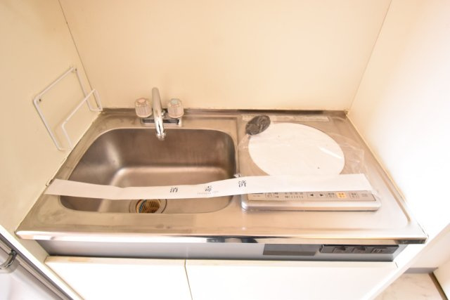 メゾンドールバンブーグラスのキッチン