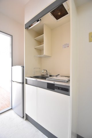 メゾンドールバンブーグラスのキッチン