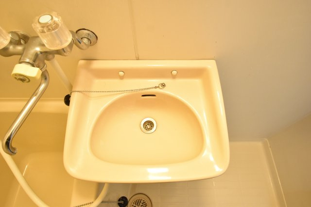 メゾンドールバンブーグラスの洗面所