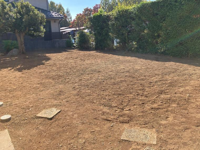 別所戸建の庭|お庭も活用できます