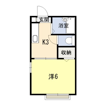 ハイツ結城の間取り