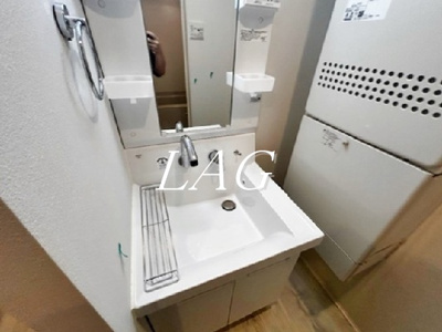【洗面所】 | b’CASA早稲田 | 洗面台です。