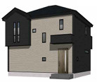【仲介手数料無料】入間市東藤沢２４期　全７棟　６号棟　新築住宅は西武ハウジングの外観パース