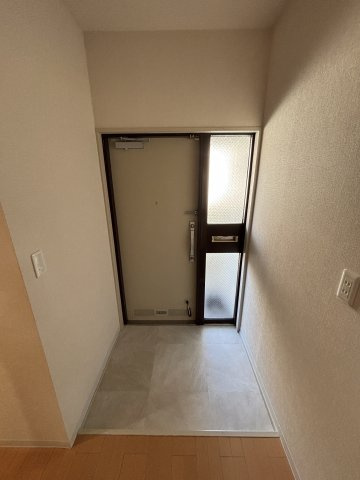 コープ木場の玄関