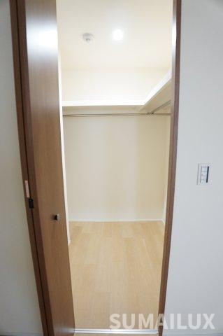 菊池郡菊陽町大字原水のアパートの収納