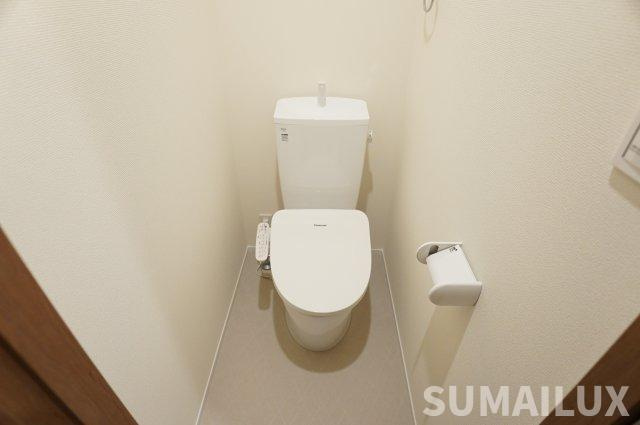 菊池郡菊陽町大字原水のアパートのトイレ
