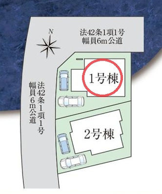 【区画図】 | ファーストタウン北葛城郡第６河合町星和台 | 区画図