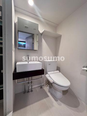 グランパーク大阪WESTの洗面所