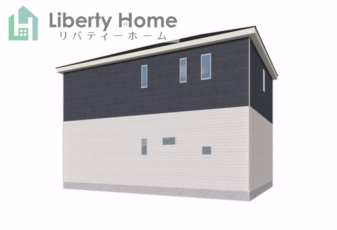 東海村村松第4　新築戸建の完成予想図