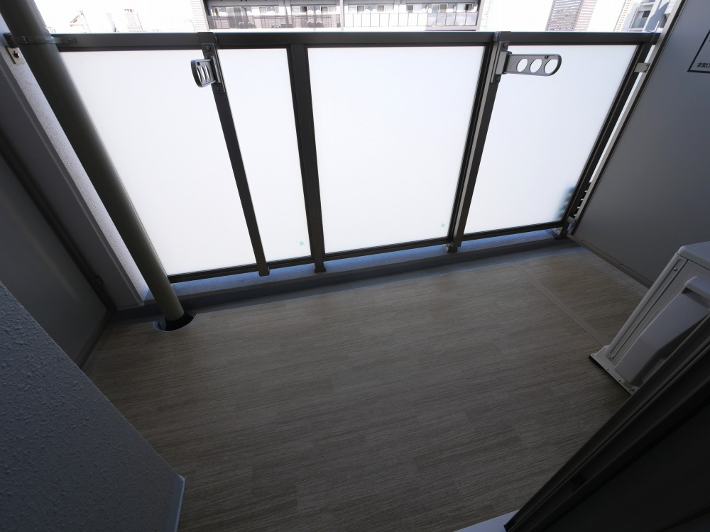 エスリード難波ＡＧＲＥＡのバルコニー