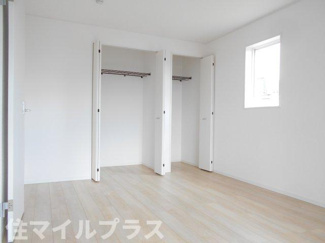 【洋室】 | 矢吹町八幡町新築一戸建て2棟 | 個人の部屋や寝室として使える洋室です