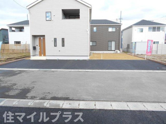【駐車場】 | 矢吹町八幡町新築一戸建て2棟 | 駐車場に車を止められます