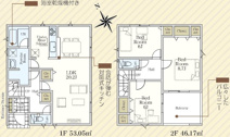 矢吹町八幡町新築一戸建て2棟の画像