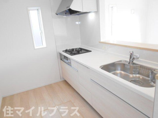 【キッチン】 | 矢吹町八幡町新築一戸建て2棟 | お料理しやすいキッチンです