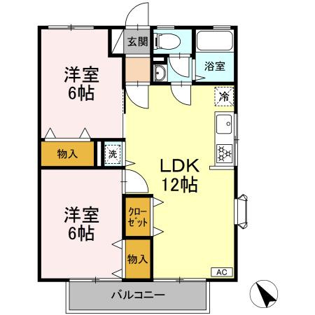 【間取り】 | コートビレッジ昭島