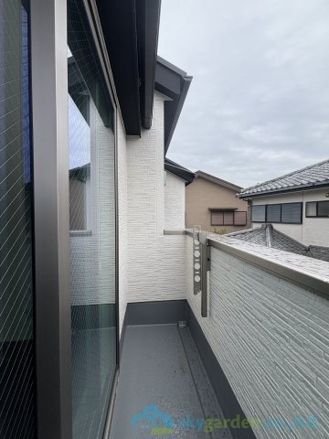 平塚市夕陽ケ丘第2期　新築戸建　全2棟2号棟のバルコニー