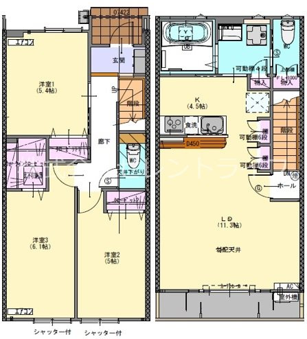 サクセスKの間取り