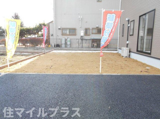 【庭】 | 矢吹町八幡町新築一戸建て2棟 | お庭の付いた物件です