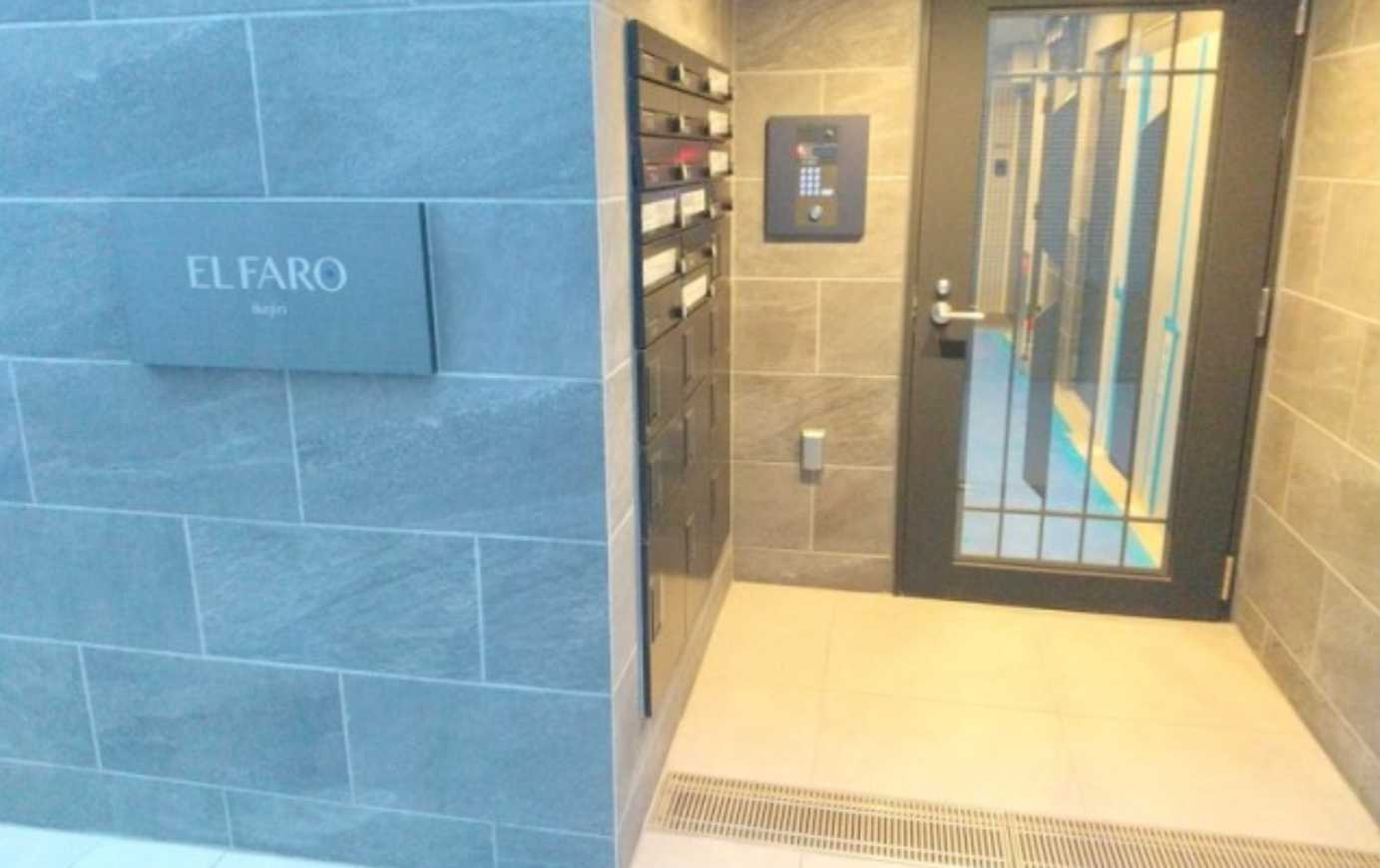 エルファーロ池尻　築浅　礼金０　ペット相談のエントランス