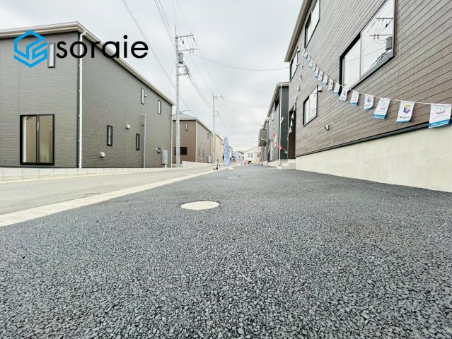 飯能市双柳第37全14棟　新築戸建　クレイドルガーデンの駐車場|2月17日撮影
