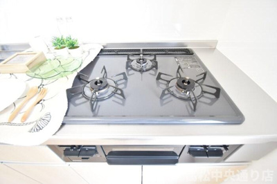 【キッチン】 | リヴィエールヨウコ | システムキッチンガスコンロ