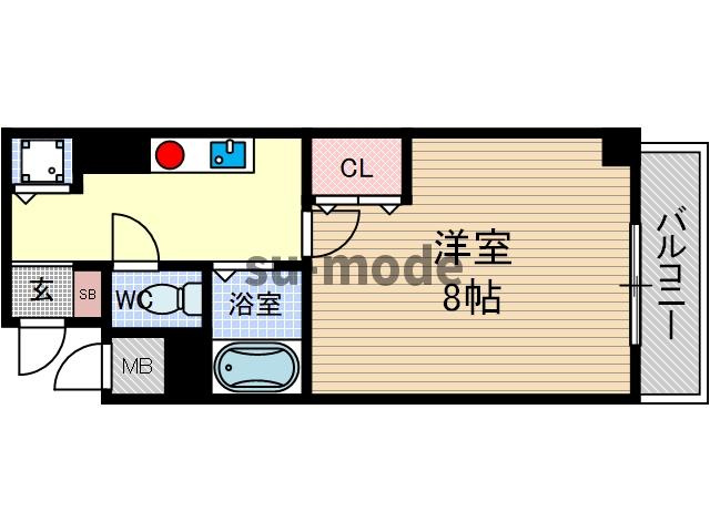 【間取り】 | メゾンドヴィレ茨木