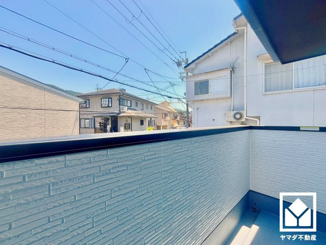 伏見区醍醐下山口町のバルコニー