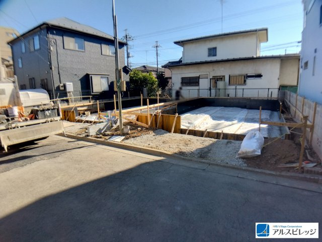 新築／三芳町藤久保　第24期の前面道路含む現地写真|2026年１月撮影