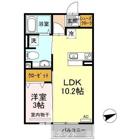 【間取り】 | サンライズ豊益 西大浜