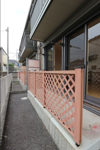 フレシール　Bのバルコニー