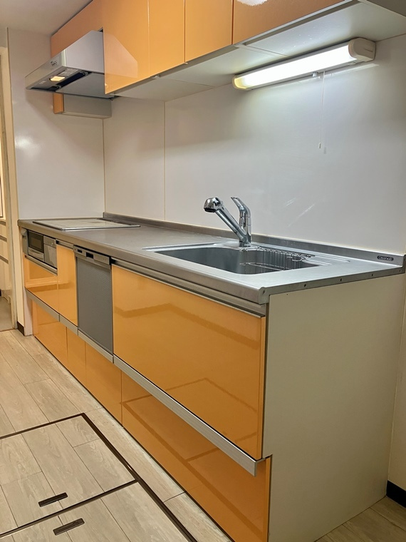 新ゆりグリーンタウン楠街区1号棟のキッチン