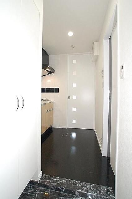 ステージファースト常盤台の玄関