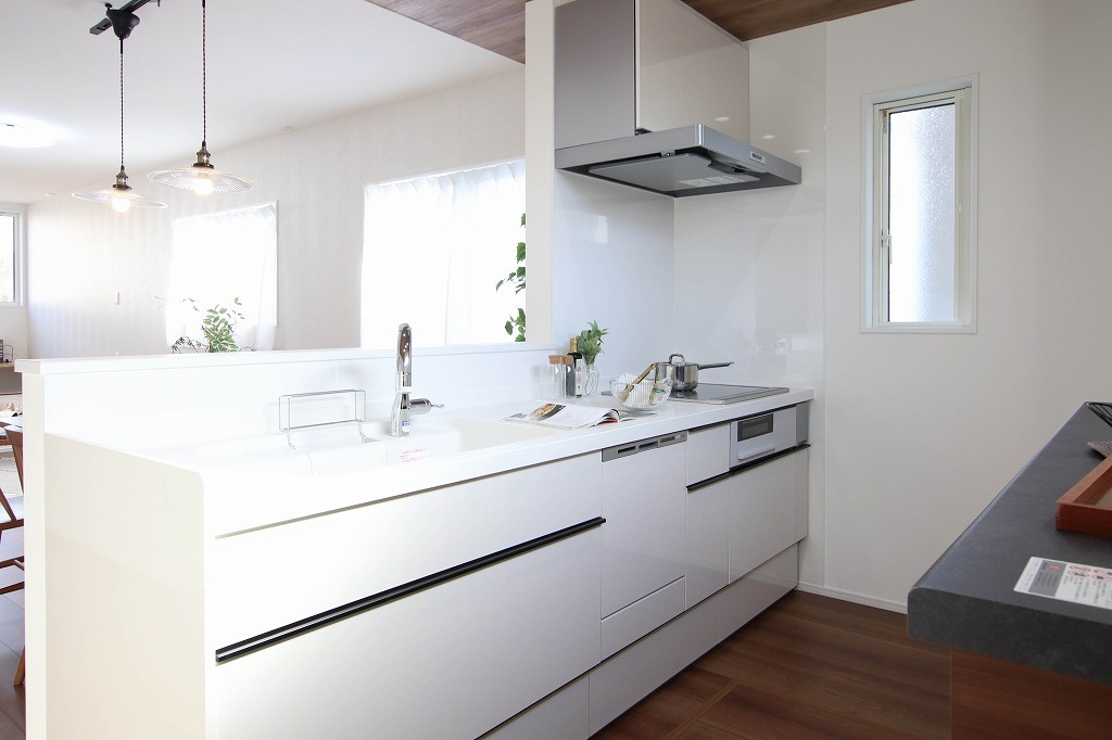 廿日市市宮内　新築一戸建てのキッチン