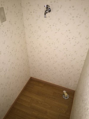 【洗面所】 | メゾンドフルールⅡ | ※同タイプの別の部屋の写真です。洗濯機置場