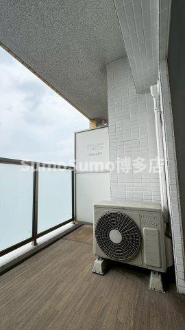 La Fase Granvia HAKATAのバルコニー|陽当たり良好なバルコニーです