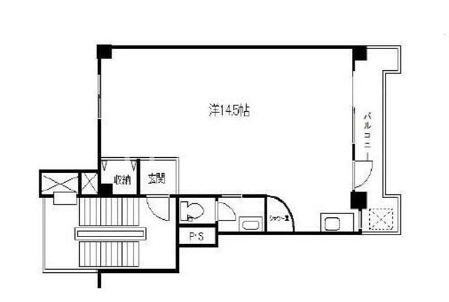【間取り】 | 中銀新青木公園団地9号棟