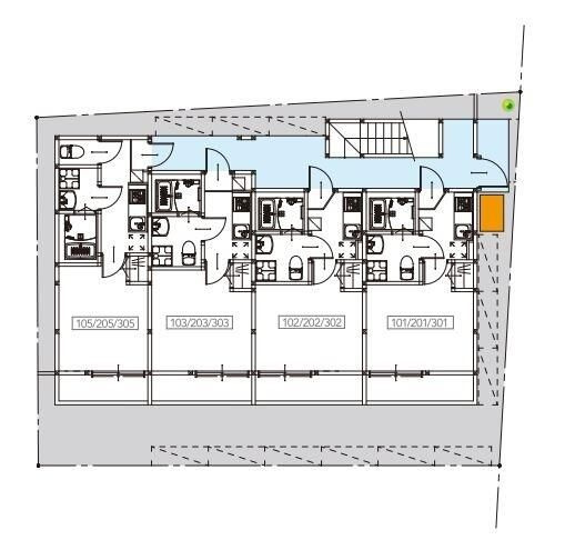 コンフォートメゾン蕨の区画図