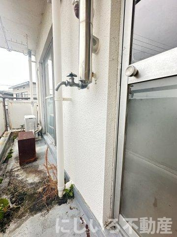 ヴィラナリー横見Ⅱのバルコニー
