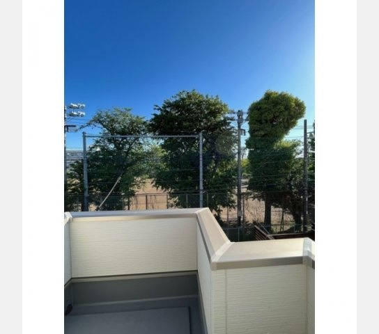 Kolet府中白糸台のバルコニー