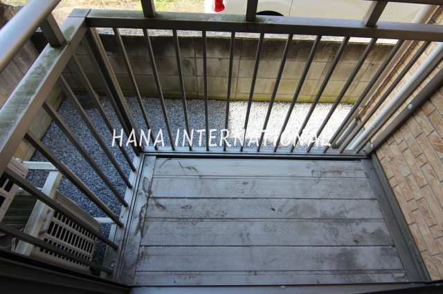 キャメル草加氷川町のバルコニー|1階部分のバルコニーになります