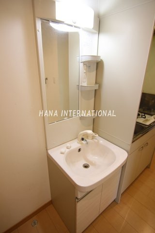 キャメル草加氷川町の洗面所