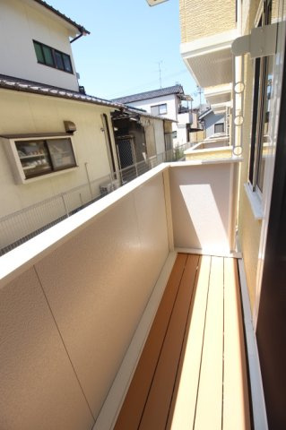 シャルールのバルコニー